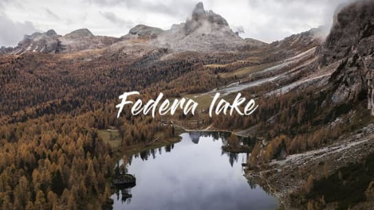 lago federa dolomiti